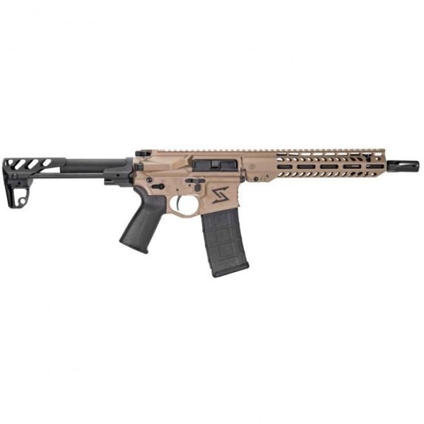 Seekins Precision CQ PDW 223 Wylde 10.5" Stainless Steel 30 Rounds FDE