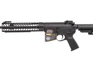 Spikes Rare Breed Crusader 5.56 NATO AR-15 11.5" Barrel Crusader Helmet Billet Lower