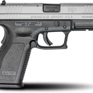 SPRINGFIELD XD40 SERVICE ESSENTIALS STAINLESS / BLACK .40 SW 4-INCH 10RD