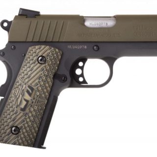 TAURUS 1911 OFFICER 45ACP BK/GRN 3.5-INCH 6RDS