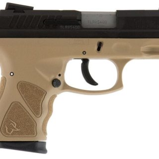 TAURUS TH9C FLAT DARK EARTH / BLACK 9MM 3.54-INCH 17RDS