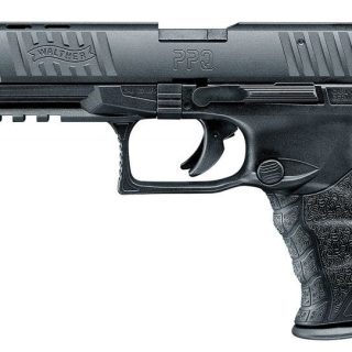 WALTHER PPQM2 BLACK .22 LR 5-INCH 12RDS