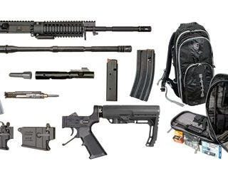 Windham Bug Out Bag Multical Rifle Kit 5.56/.22LR/9mm 16 inch Black