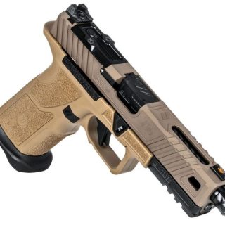 ZEV TECHNOLOGIES OZ9 STANDARD FLAT DARK EARTH 9MM 4.49" BARREL 15-ROUNDS THREADED BARREL