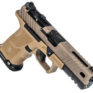 ZEV TECHNOLOGIES O.Z-9 COMPACT COVERT 9MM 4.5" BLACK BARREL 15 ROUNDS FDE