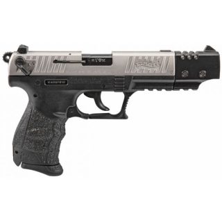 WALTHER P22 TARGET NICKEL .22 LR 5" BARREL 10-ROUNDS ADJUSTABLE SIGHTS