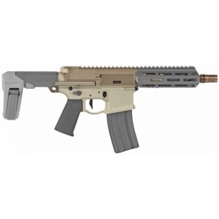 Q HONEY BADGER PISTOL FLAT DARK EARTH .300 AAC BLACKOUT 7" BARREL 30-ROUNDS OPTICS READY