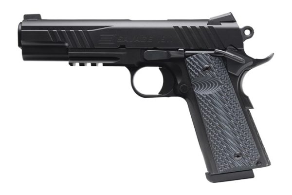 Savage Arms 1911 Govt Black Melonite Rail