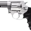 38 Spl +P Matte Stainless Ultra-Lite 3.00 in. Hogue Rubber - Image 4