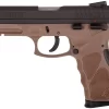 Matte Black / Brown 9mm Luger Full Size 17 Rds. - Image 4