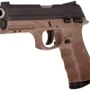 Matte Black / Brown 9mm Luger Full Size 17 Rds. - Image 3