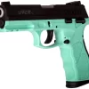 Matte Black /Cyan 9mm Luger Full Size 17 Rds. - Image 3