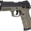 Matte Black / OD Green 9mm Luger Full Size 17 Rds. - Image 3