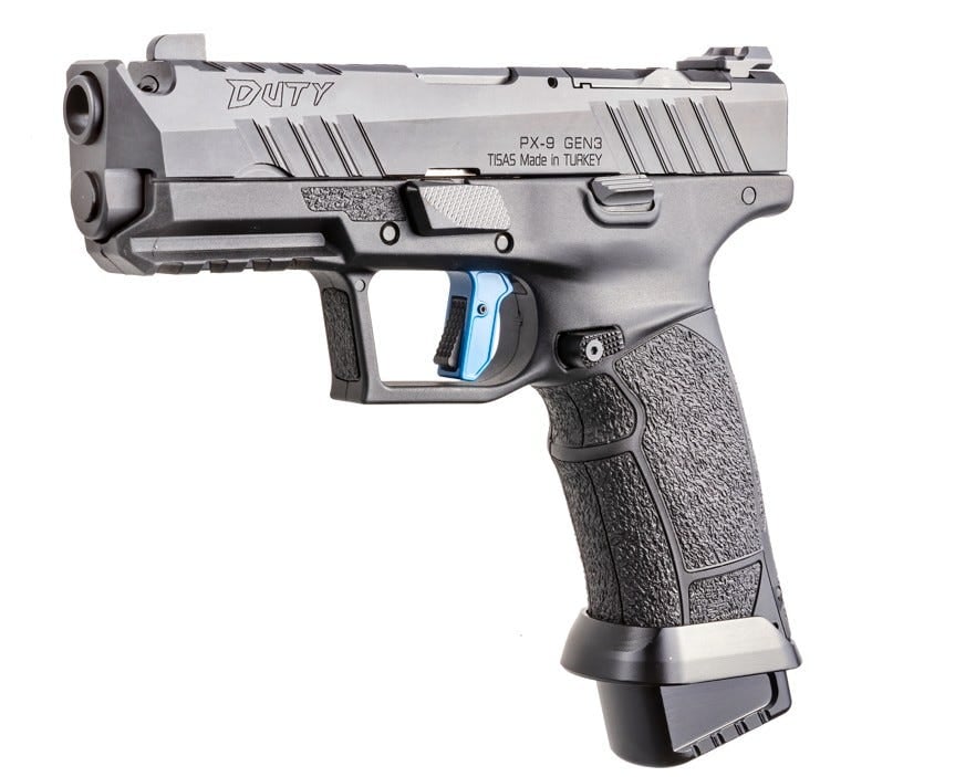 Tisas PX-9 2.0 Raptor 9mm Pistol with Enhanced Grip and Sights