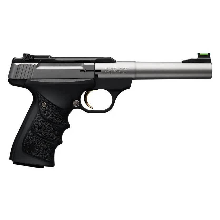 Browning Buck Mark Standard URX .22 LR Stainless Pistol - 5.5 Inch Barrel, 10+1 Rounds, CA Compliant