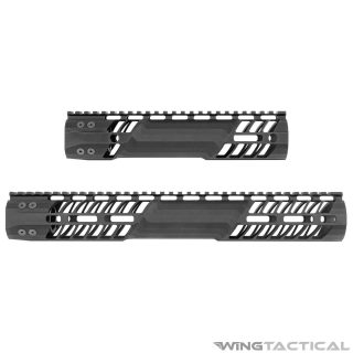 F-1 Firearms C7M AR-15 Contoured M-LOK Handguard - Lightweight Aluminum Rail System