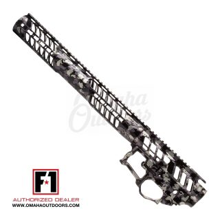 F1 Firearms BDR-15 3G Chassis Carbon Camo Receiver Set for AR-15