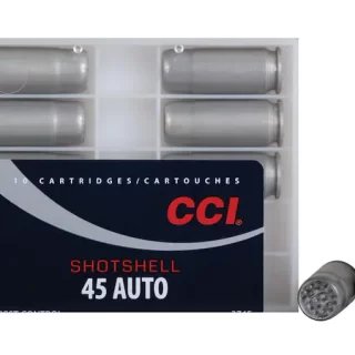 Glock Switch CCI Shotshell 45 ACP Ammunition - 120 Grain Lead Shot, 200 Rounds